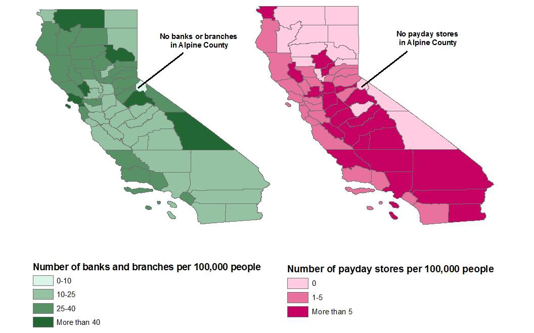 banks and lenders in California